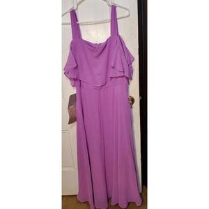Long purple dress size 12